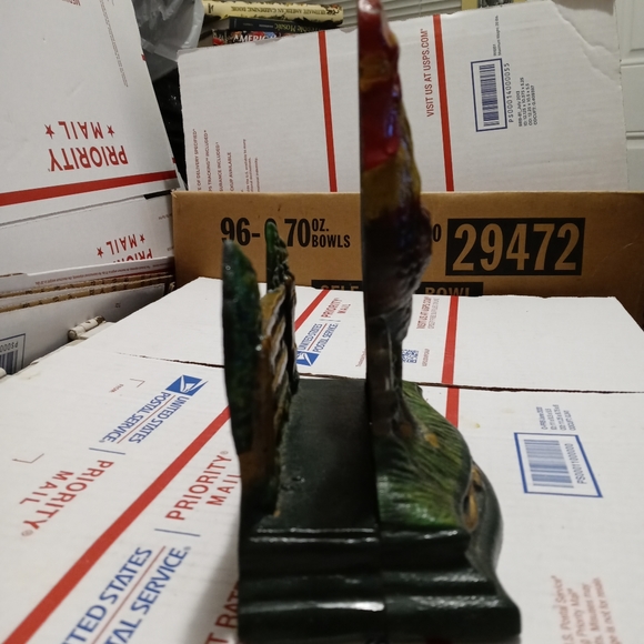 🐥VINTAGE CAST IRON NAPKIN HOLDER. A FANTASTIC GIFT. 🎁 - Picture 2 of 9